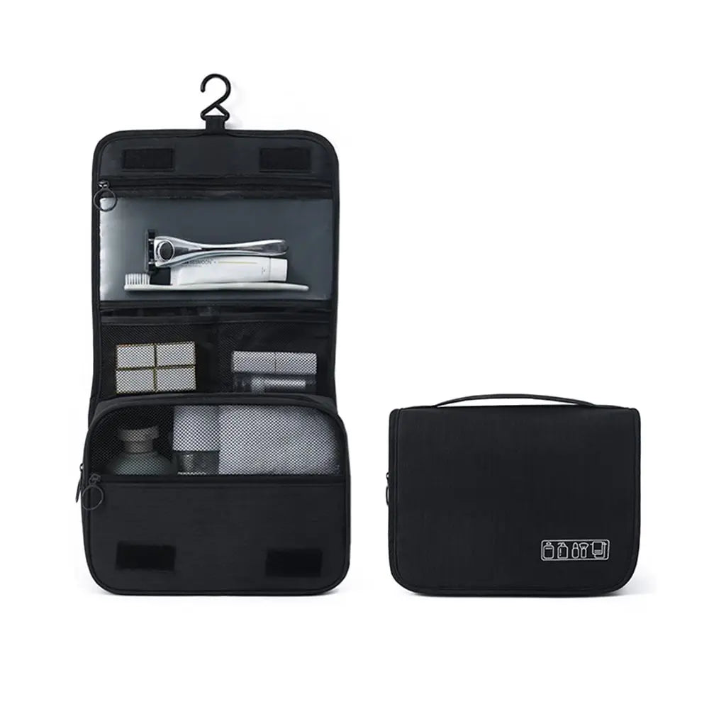High Quality Travel Makeup Bags Women Waterproof Cosmetic Bag Toiletries Organizer Hanging Dry and Wet Separation Storage Bag