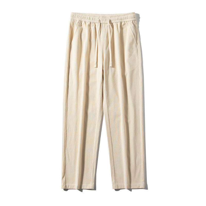 Winter-Ready Fleece-Lined Corduroy Pants