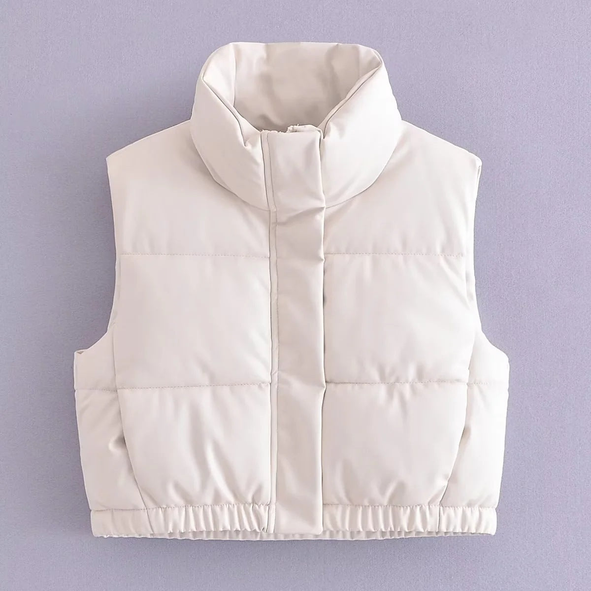 SleekFit Stand Collar Down Vest