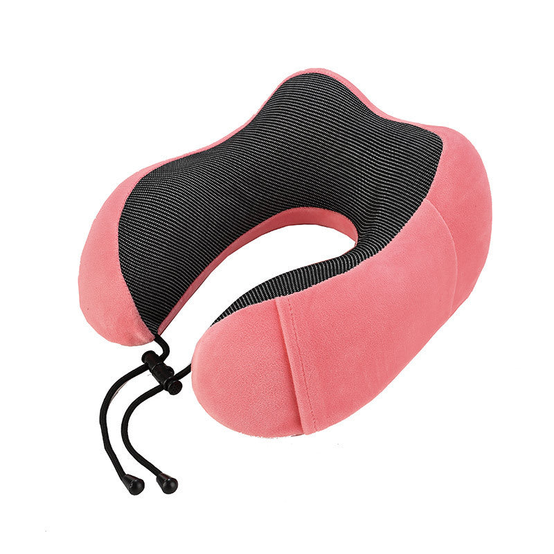 U-shaped Memory Foam Magnetic travel pillow