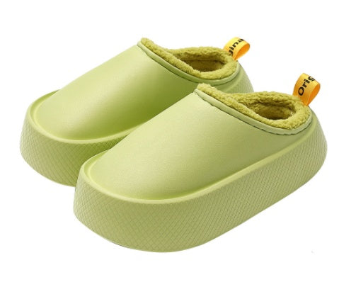 Cotton Slippers Female Winter Home Outside Wear