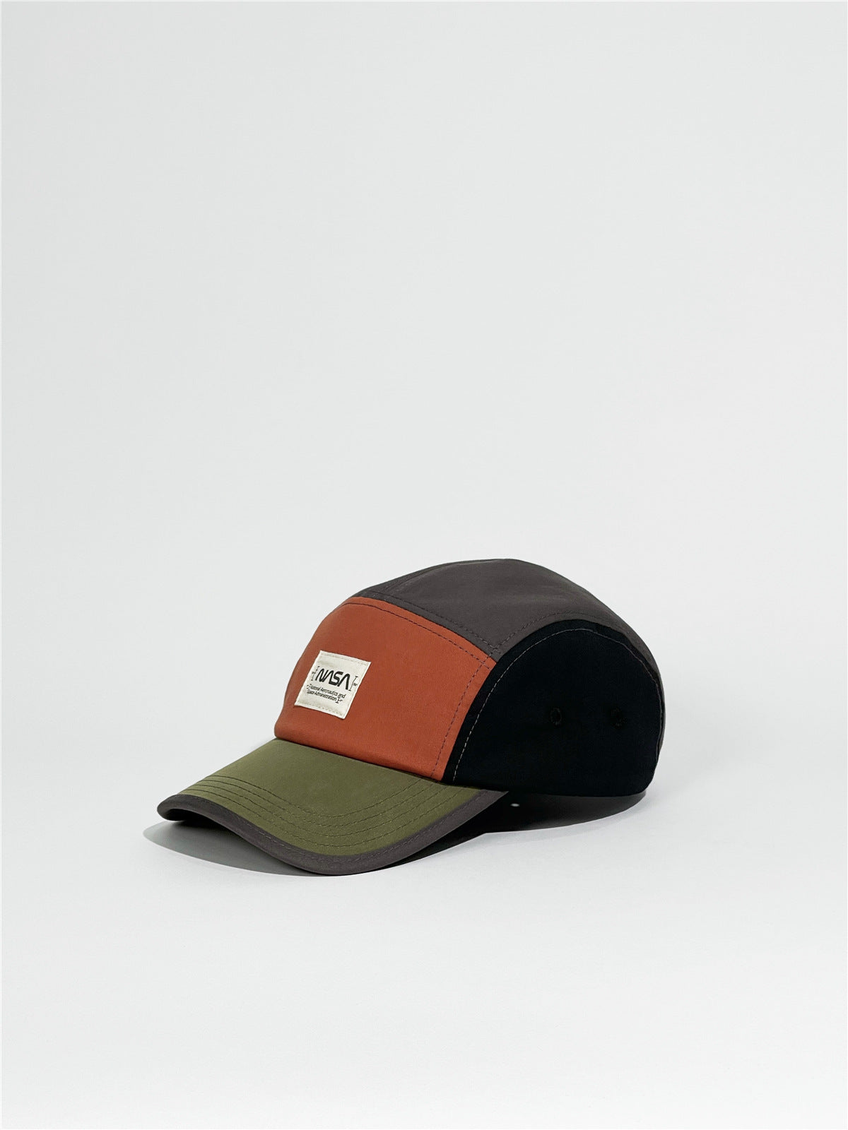 Stylish American Retro Baseball Hat in Color Matching Style