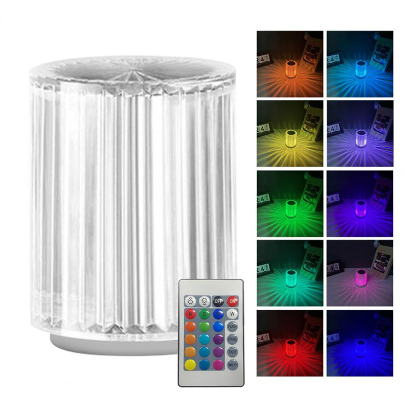 RGB Crystal Table Lamp - Creative LED Night Light