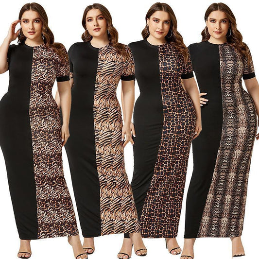 Plus Size Summer Bodycon Dress