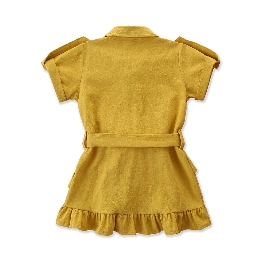 Charming Casual Dress for Girls in Vibrant Colors