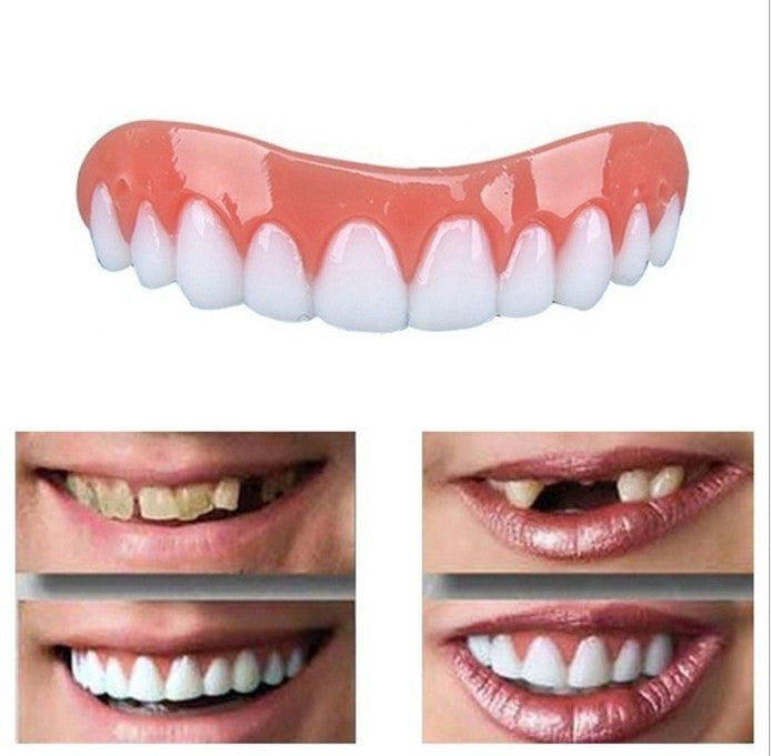 Silicone Artificial Teeth with Stickers for Toy Dentures