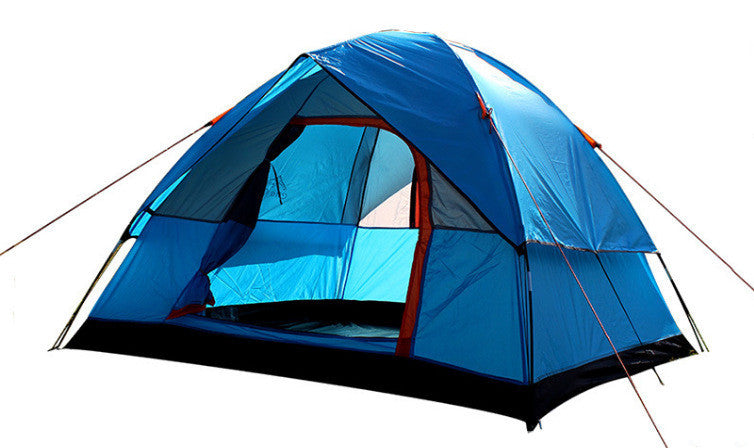 Waterproof Camping Tent with Fiberglass Poles