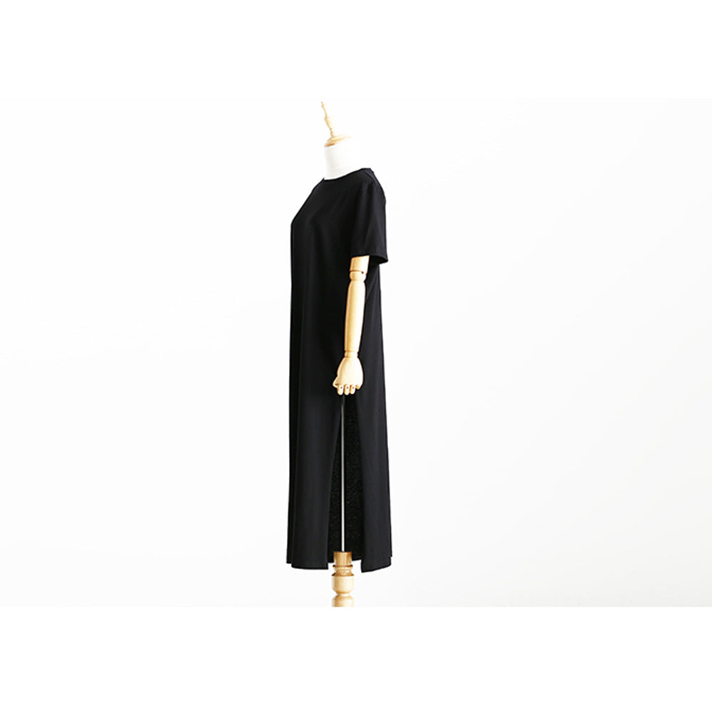 Casual Long Black Dress