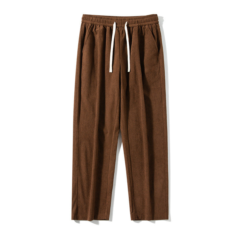 Winter-Ready Fleece-Lined Corduroy Pants