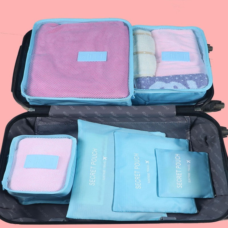 Space-Saving Portable Packing Cubes for Travel