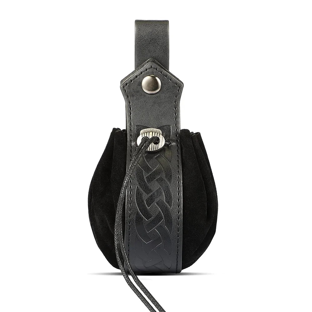 Medieval Belts Viking Knights Loose Change Waist Bags Renaissance Retro Belts  Halloween Role-playing Dresses Buckle Props,