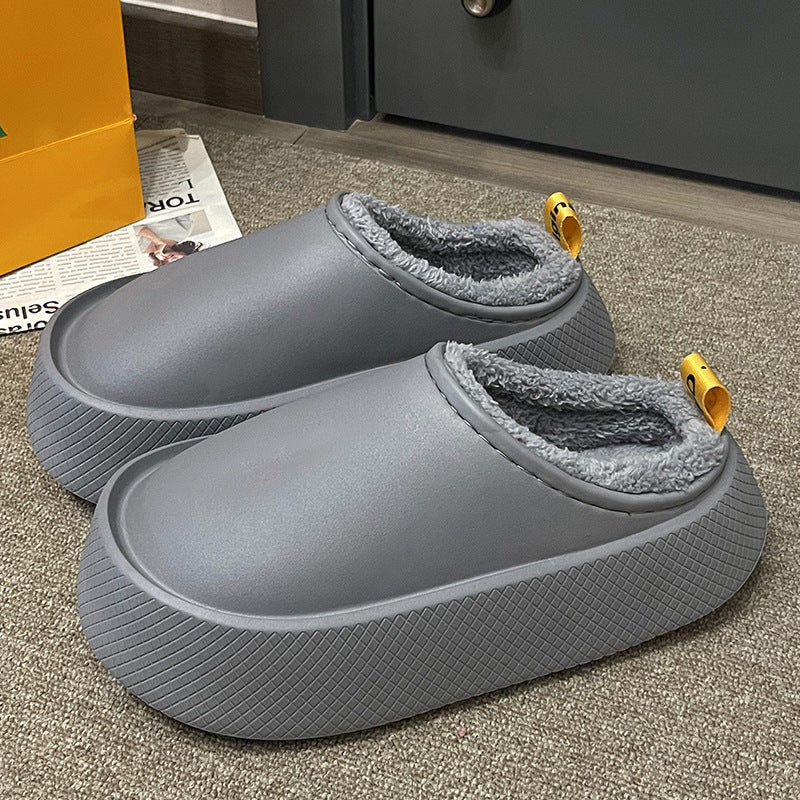 Cotton Slippers Female Winter Home Outside Wear