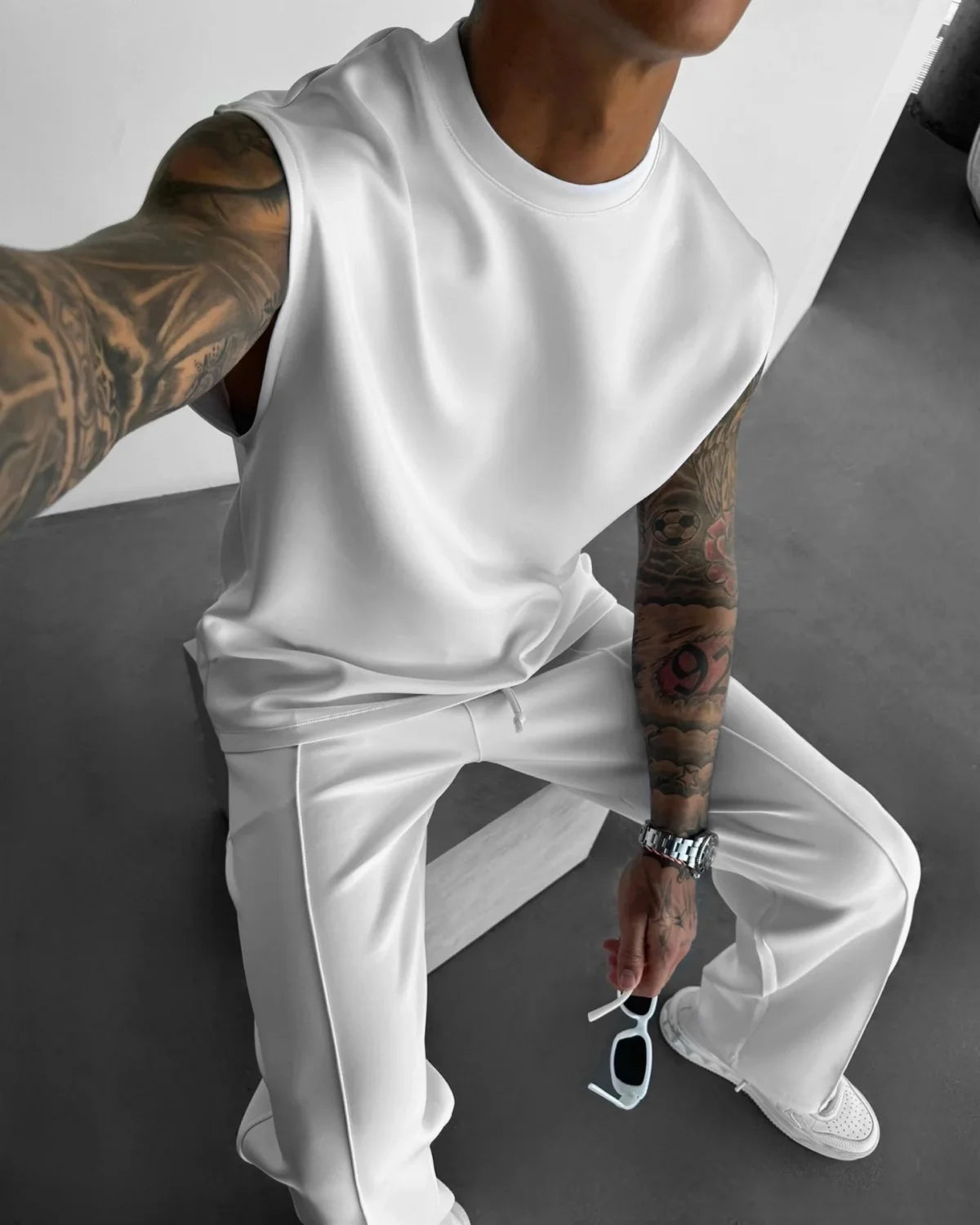 Men's casual Sleeveless Suit