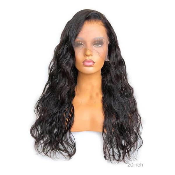 Luxurious Natural Wave 13x6 Lace Front Wig - 100% Human Hair for All Occasions