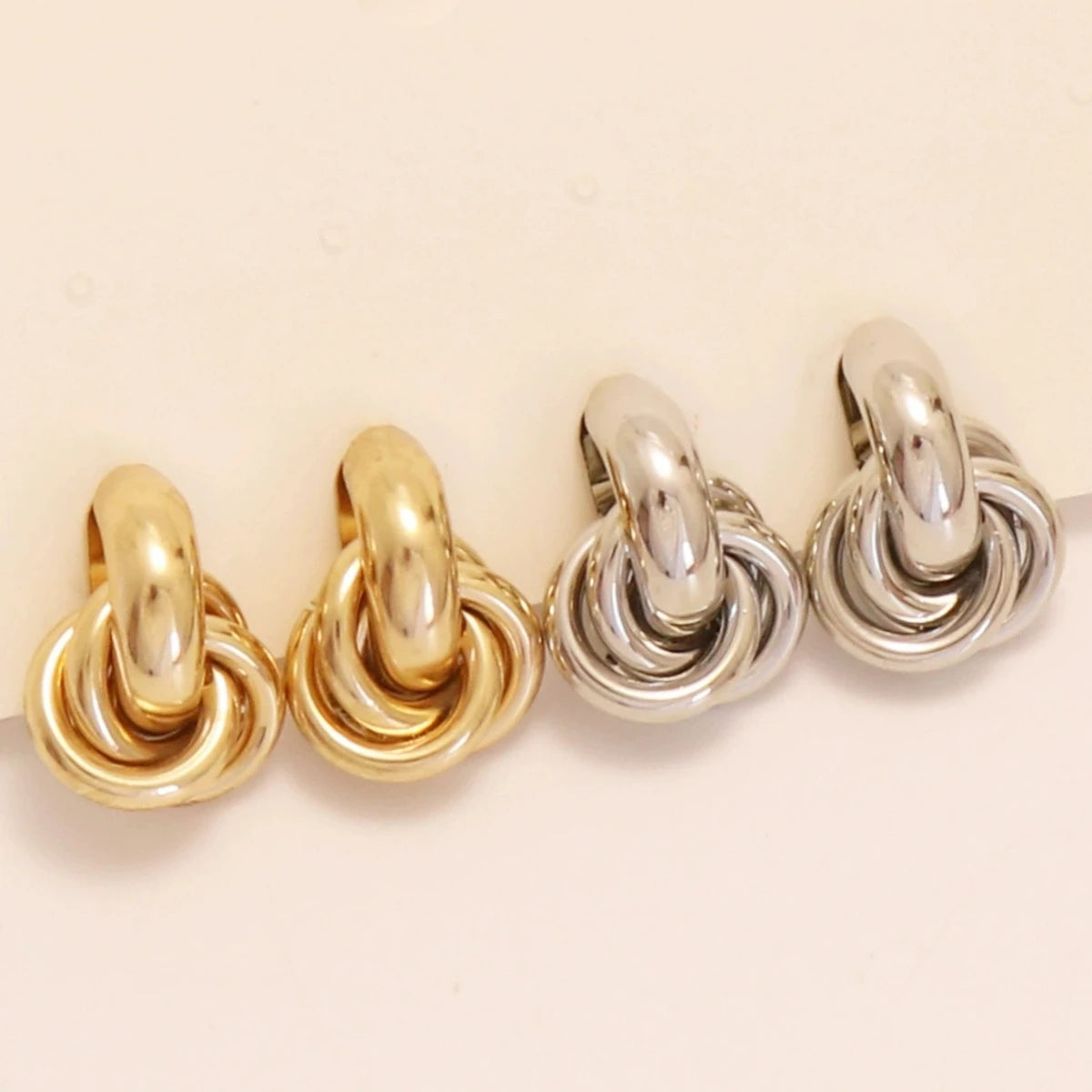 A Pair of Fashionable Bohemian Style Earrings and Jewelry