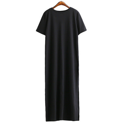 Casual Long Black Dress