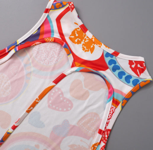 Women Summer  Outdoor Tight Jumpsuit Shorts