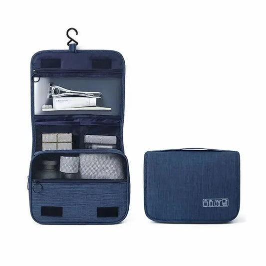 High Quality Travel Makeup Bags Women Waterproof Cosmetic Bag Toiletries Organizer Hanging Dry and Wet Separation Storage Bag