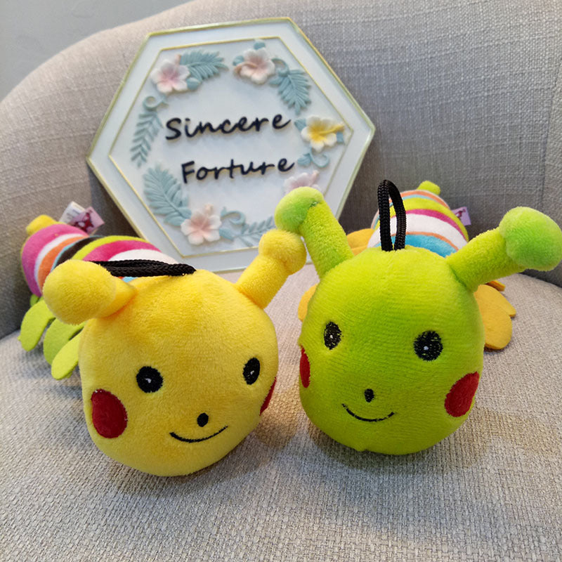 Durable Plush Molar Dog Toy - Sound Caterpillar