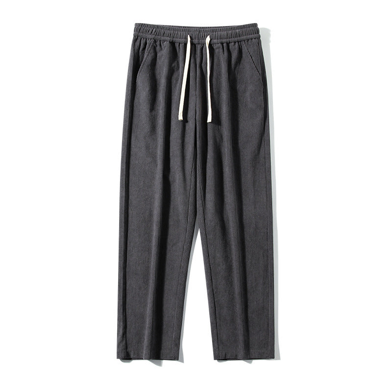 Winter-Ready Fleece-Lined Corduroy Pants