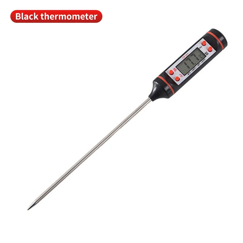 1 pcs  Food Baking Digital Kitchen Thermometer Electronic Probe Type Liquid Barbecue BBQ Temperature Measuring Pen