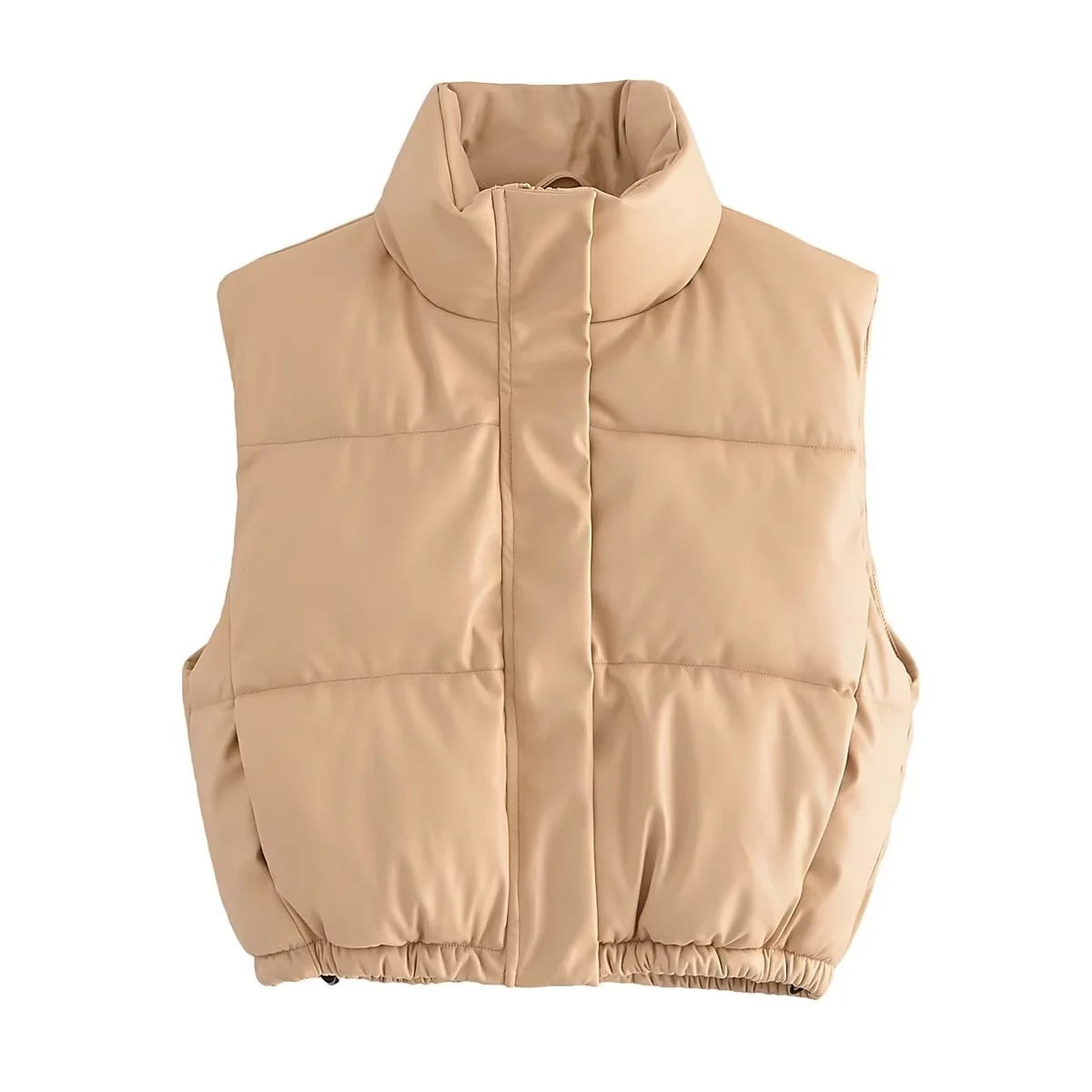 SleekFit Stand Collar Down Vest