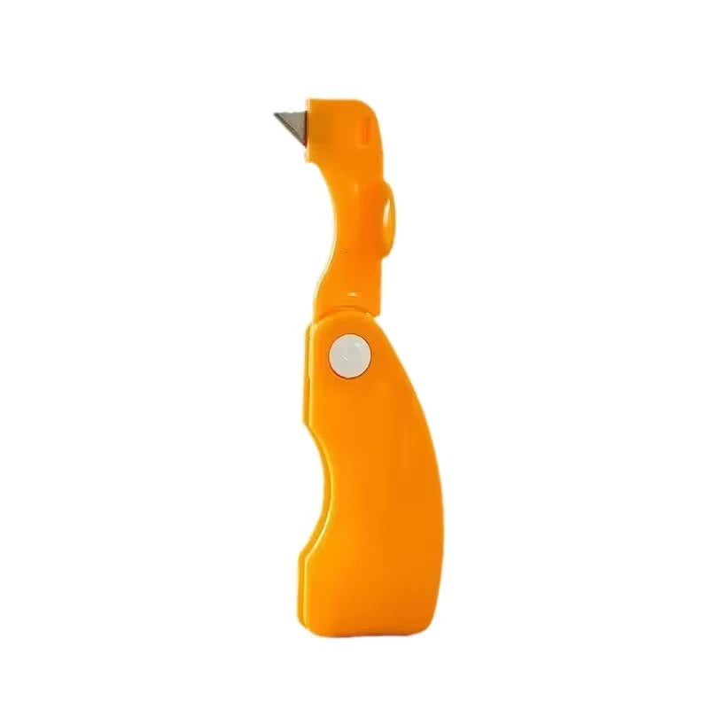 Orange/lemon/grapefruit Plastic Plastic Peeler, Creative Cutter With Folding Handle, Kitchen Fruit And Vegetable Gadget