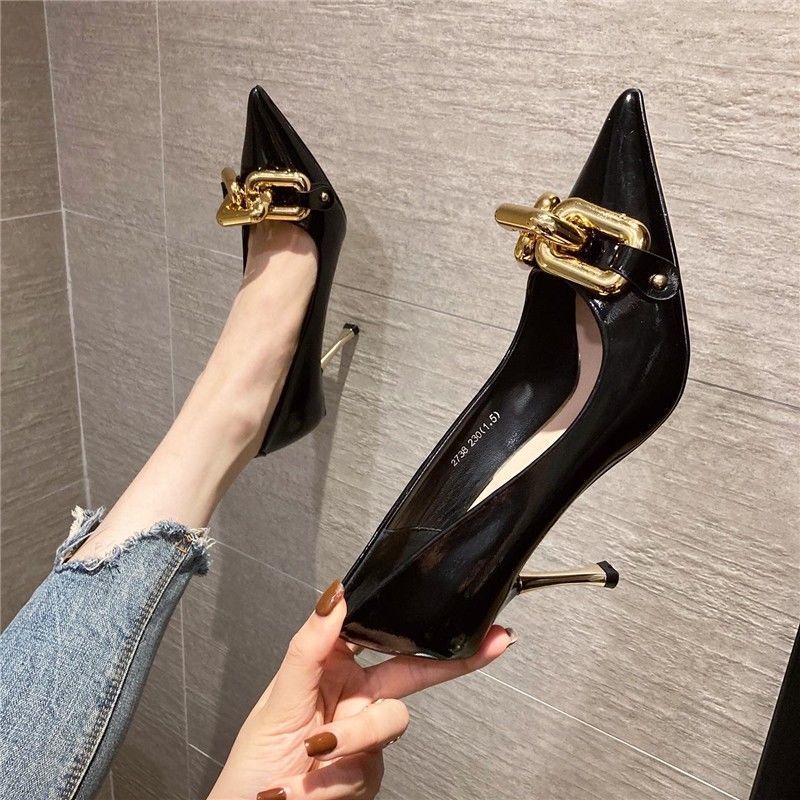 New Girl Pointy Stiletto High Heels - Professional Work Shoes