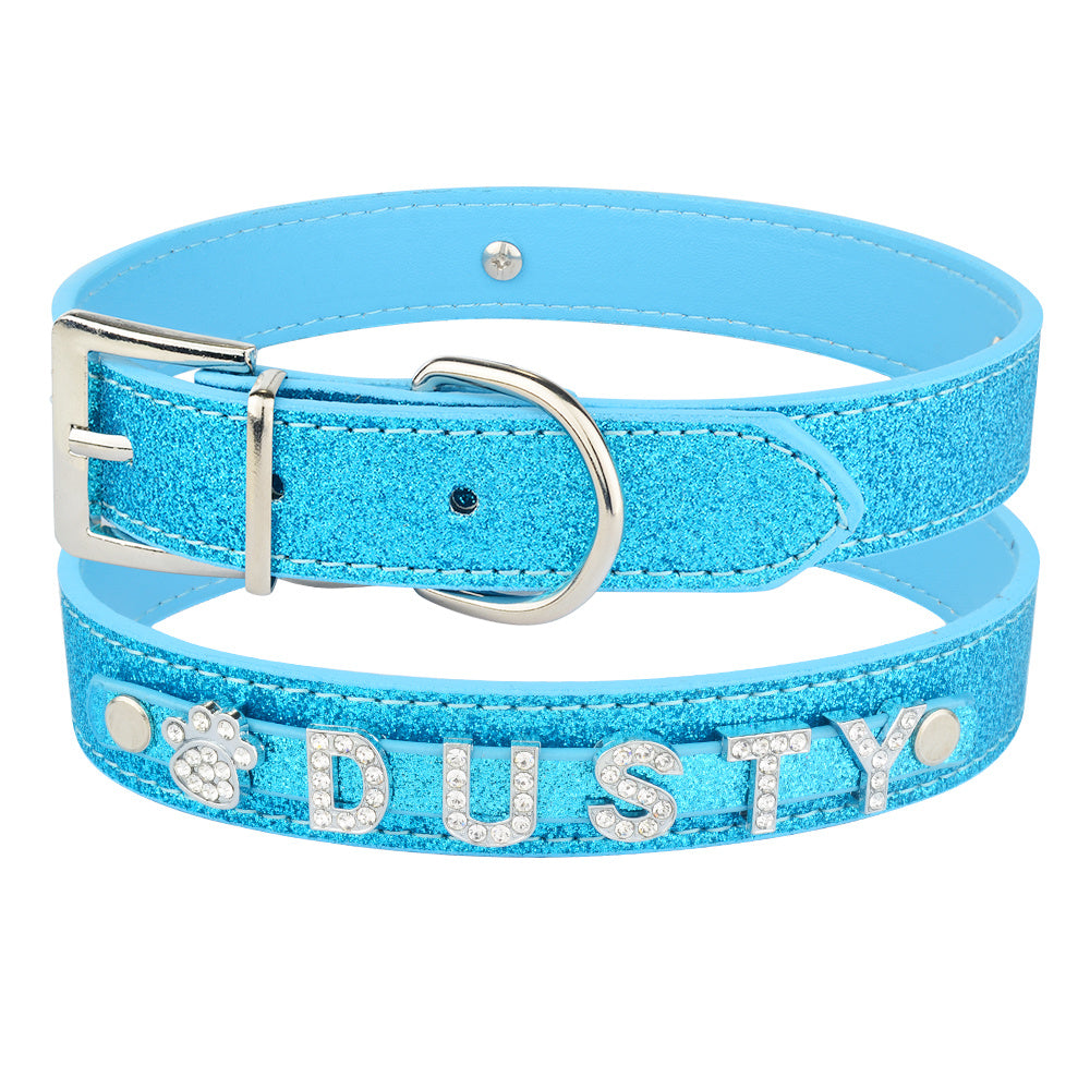Custom Alphabet Dog Name Collar for Personalization