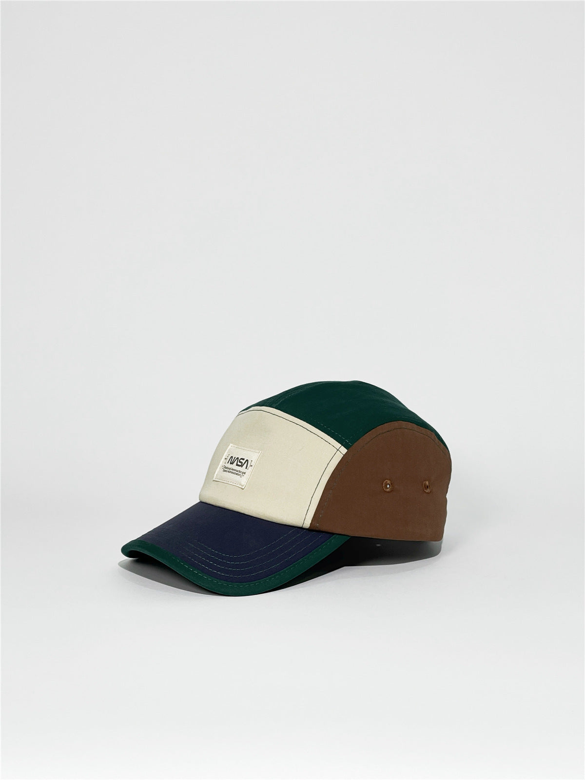 Stylish American Retro Baseball Hat in Color Matching Style