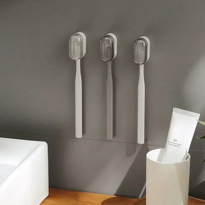 Toothbrush Holder Dust-free Innovative Essential For Home Dustproof