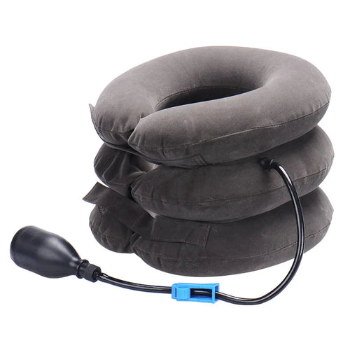 Neck Support Cushion Inflatable Air Cervical Neck Traction Device Body