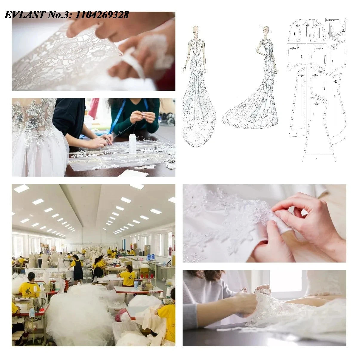 EVLAST Customized Elegance Red Velvet Evening Dress Rhinestones African Wedding Reception Aso Ebi Women Birthday Dress E3P352