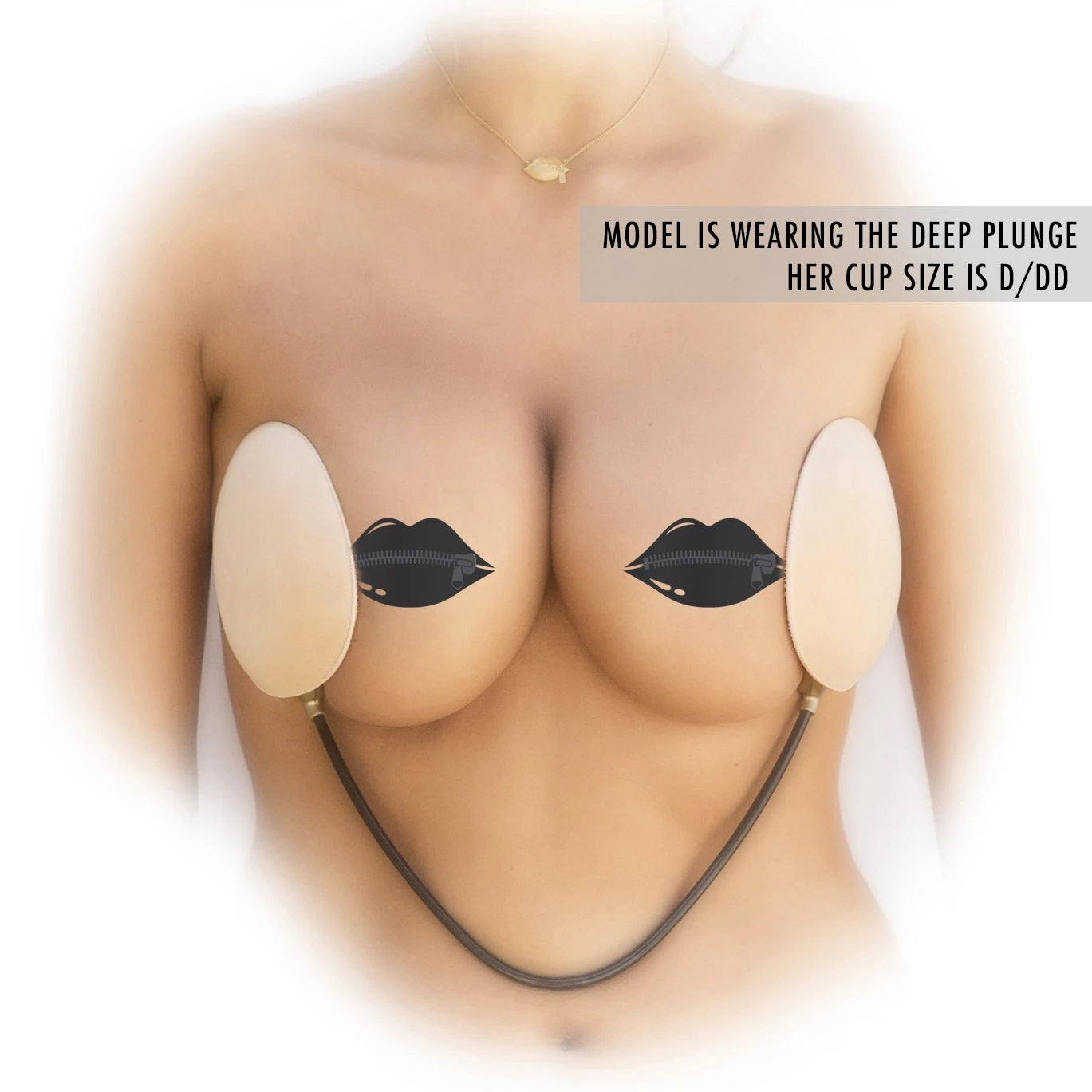 Thin Silicone Solid Nipple Stickers - Shaped Chest Patch