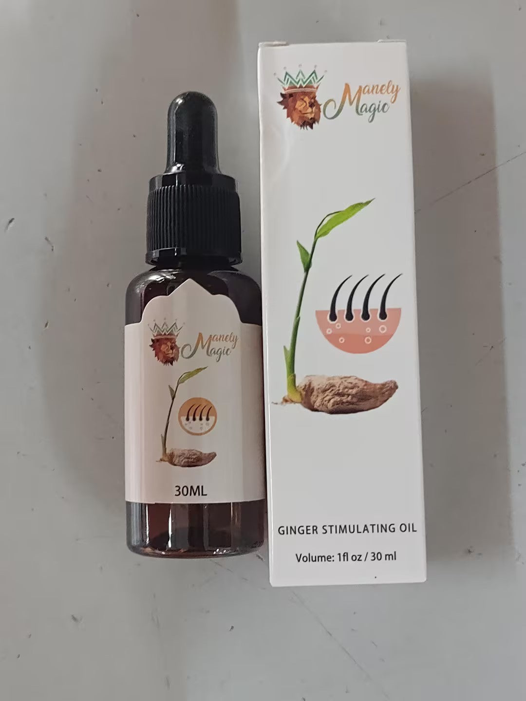 Household Ginger Hair Care Essential Oil
