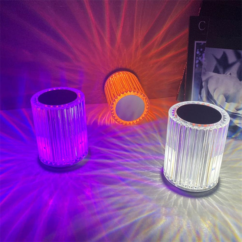 RGB Crystal Table Lamp - Creative LED Night Light