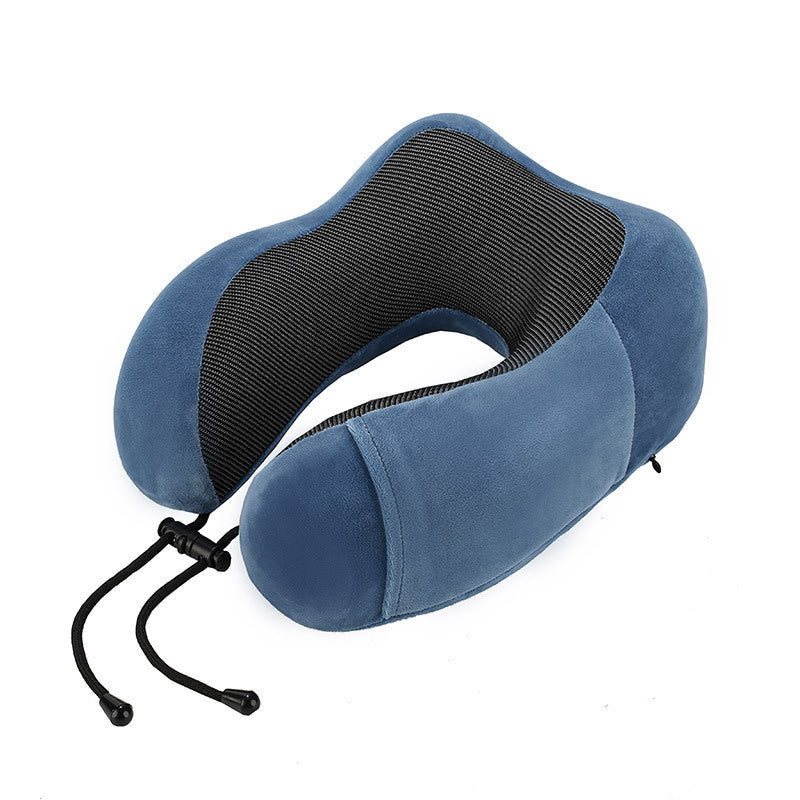 U-shaped Memory Foam Magnetic travel pillow