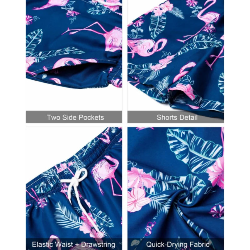 Leopard Print Short Sleeve Shirt And Shorts