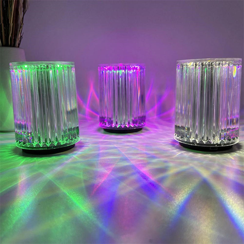 RGB Crystal Table Lamp - Creative LED Night Light