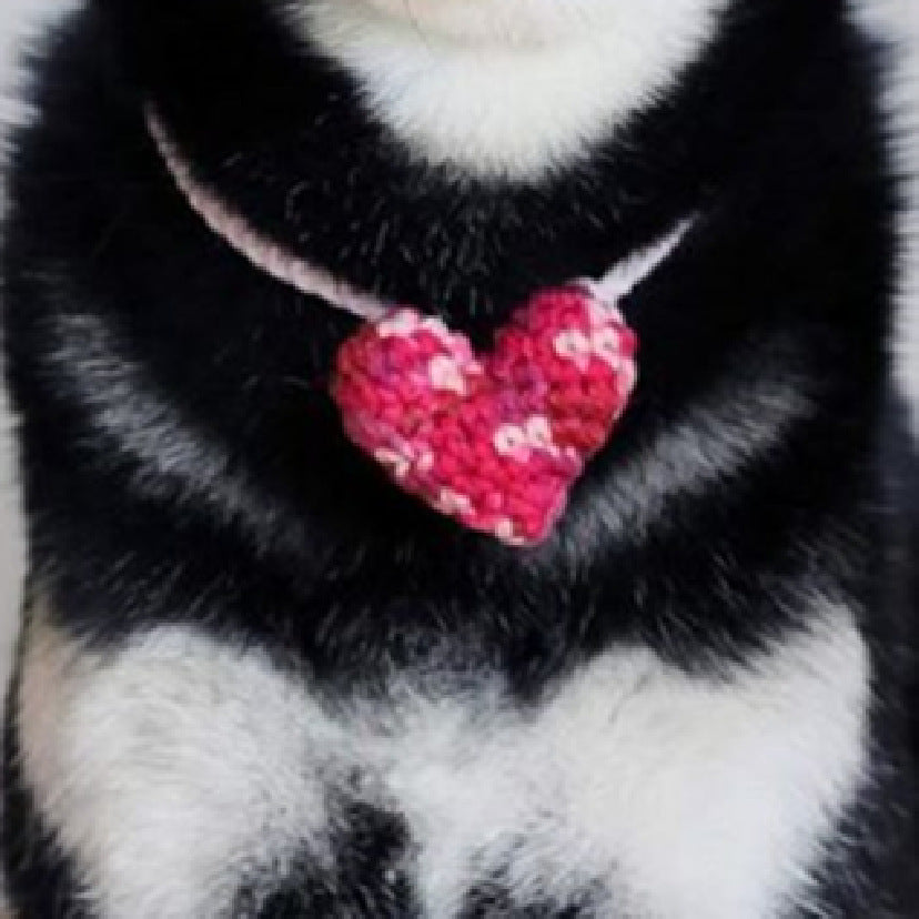 Cute Hand-Knitted Mini Beret for Dogs