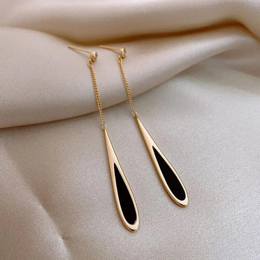 Exquisite Drop Ear Line Long Hanging Earrings For Women Zircon Crystal Bee Butterfly Flower Piercing Earing Accessories Jewelry