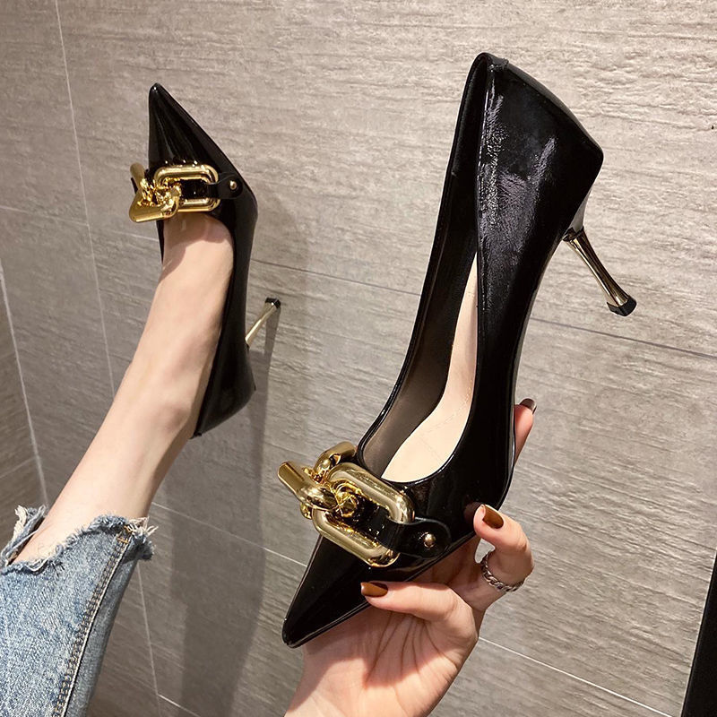 New Girl Pointy Stiletto High Heels - Professional Work Shoes