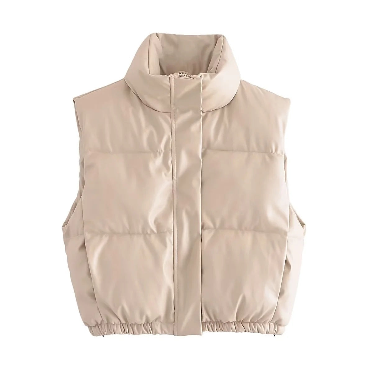 SleekFit Stand Collar Down Vest