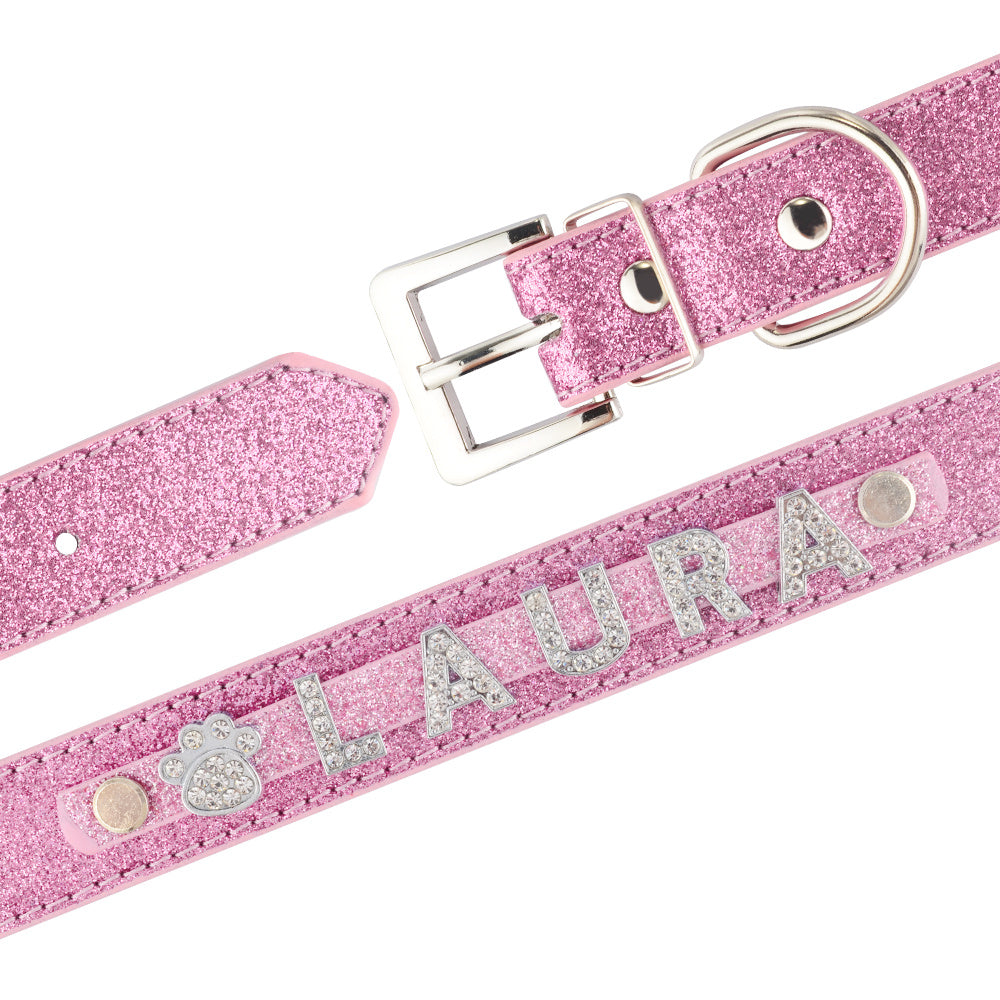 Custom Alphabet Dog Name Collar for Personalization