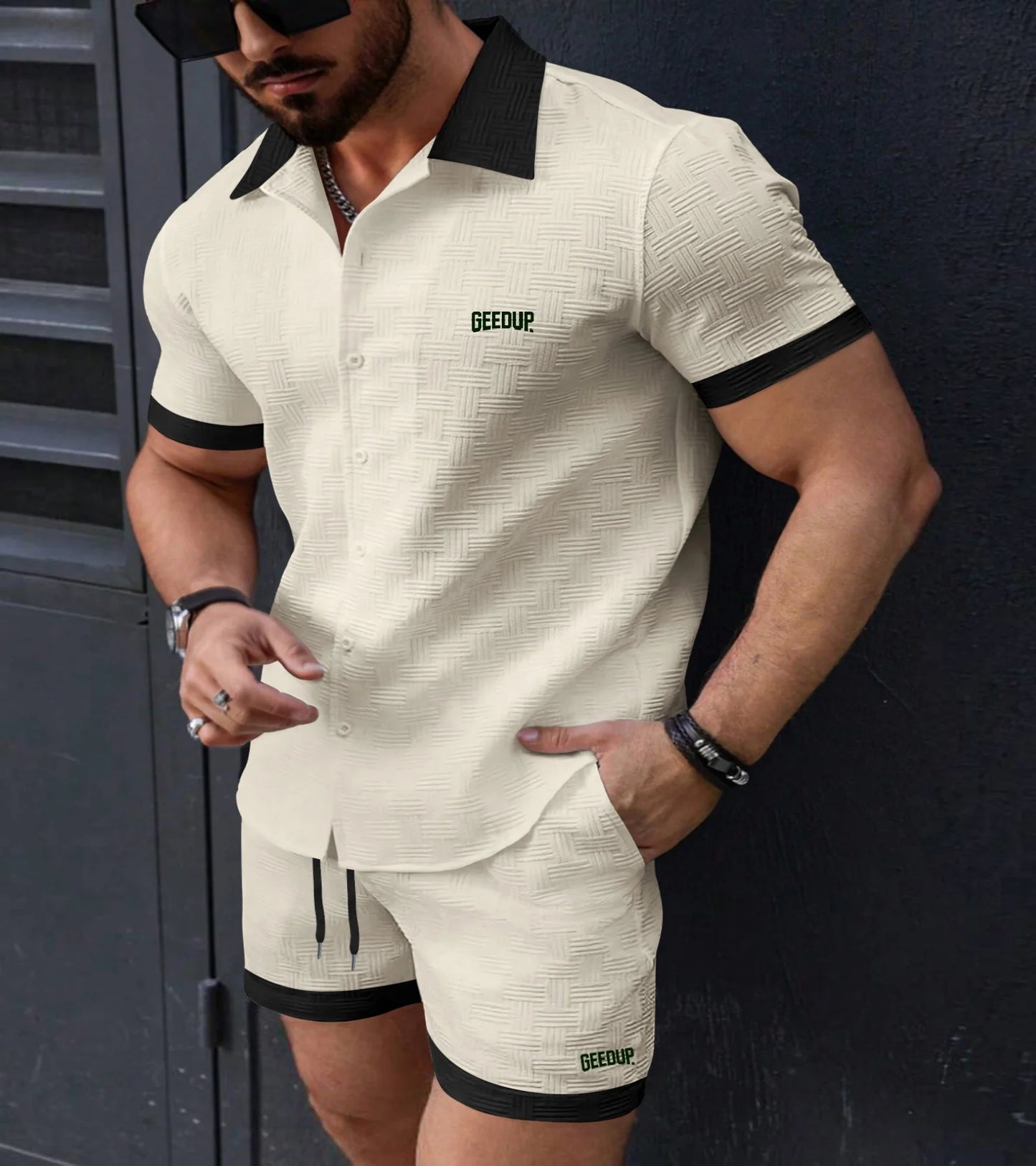 Men's Casual Two-Piece Set