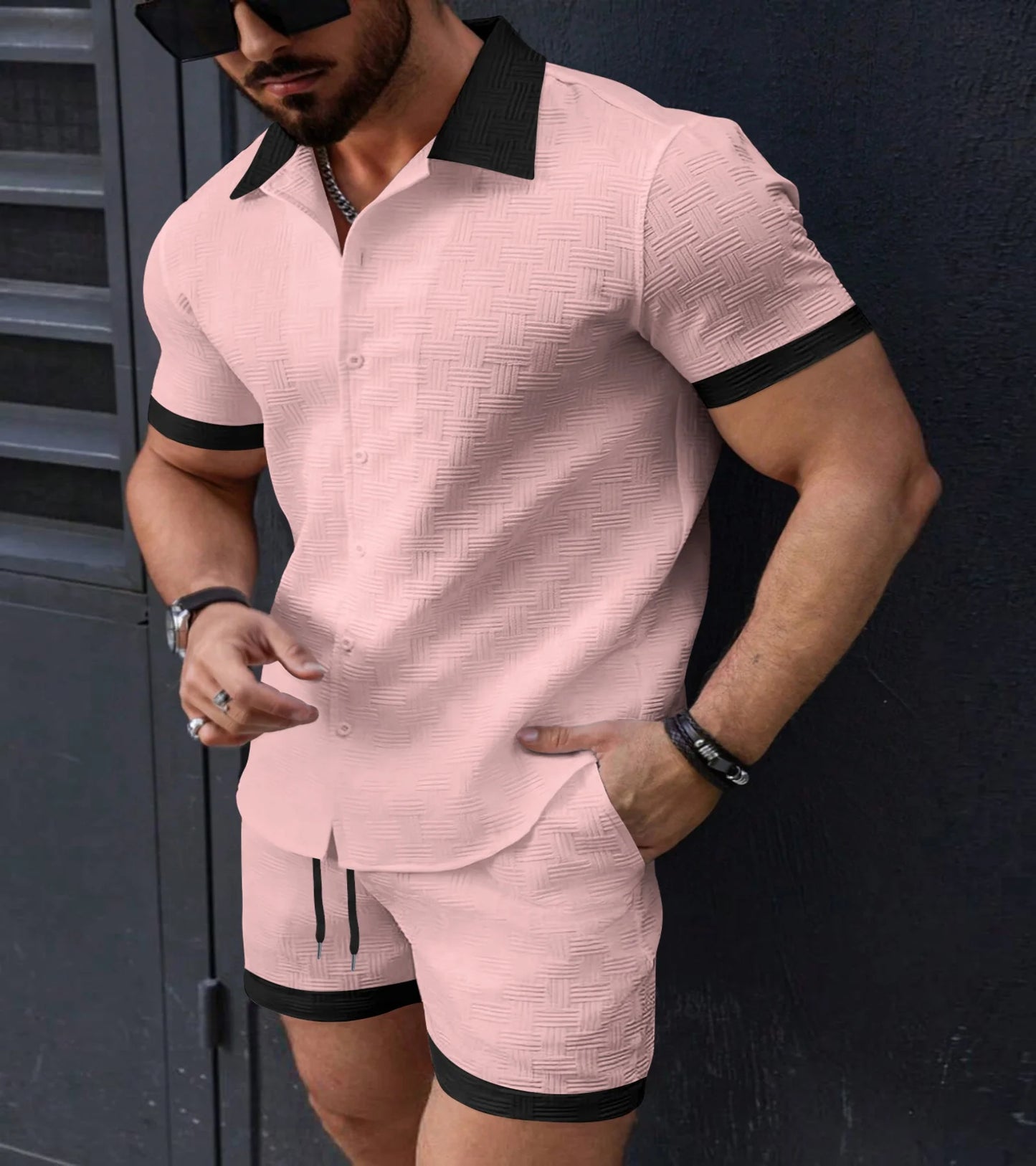 Men's Casual Two-Piece Set