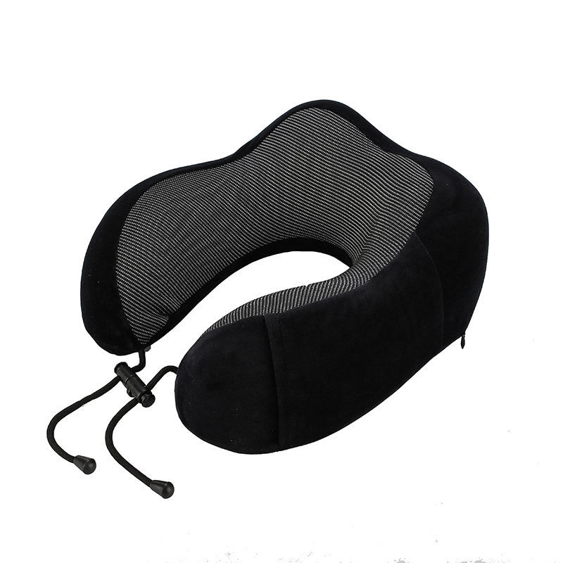 U-shaped Memory Foam Magnetic travel pillow