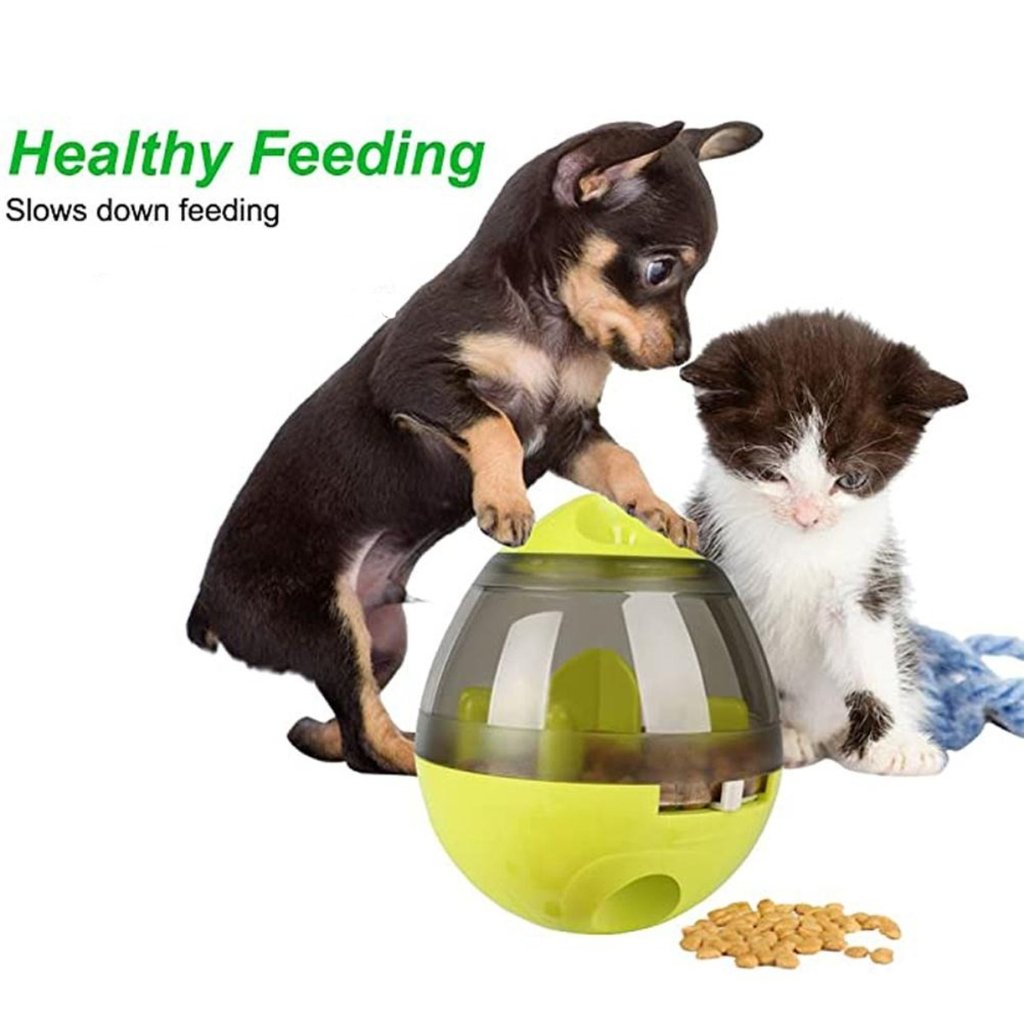 Interactive Dogs and Cats Food Dispenser Tumbler