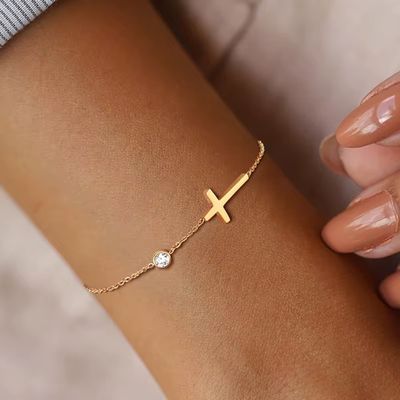 Faith-Based Cross Bracelet & Anklet