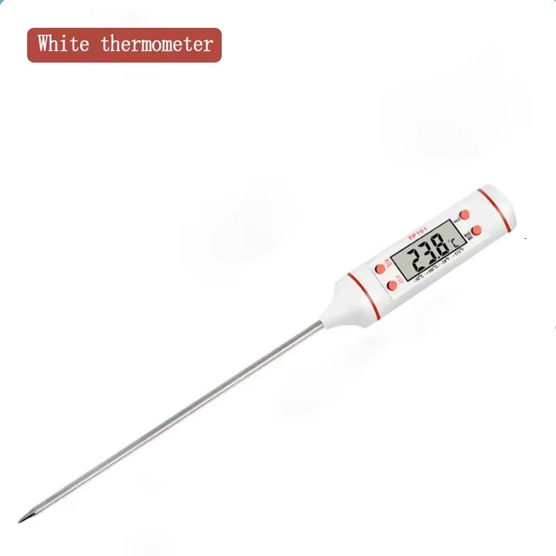 1 pcs  Food Baking Digital Kitchen Thermometer Electronic Probe Type Liquid Barbecue BBQ Temperature Measuring Pen